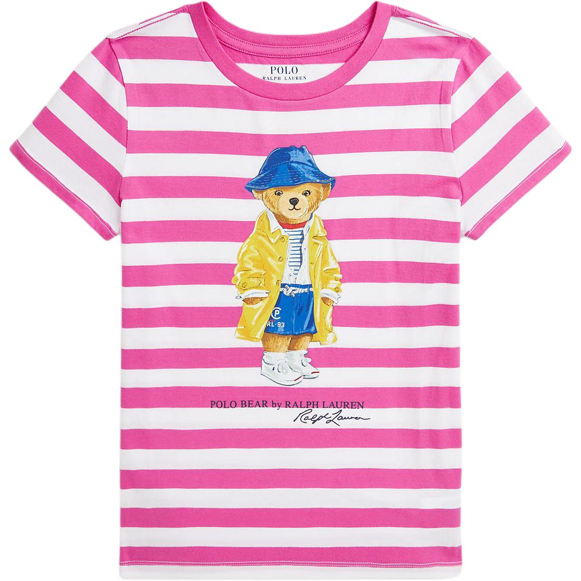 Polo Ralph Lauren Футболка розовая детская — фото 3