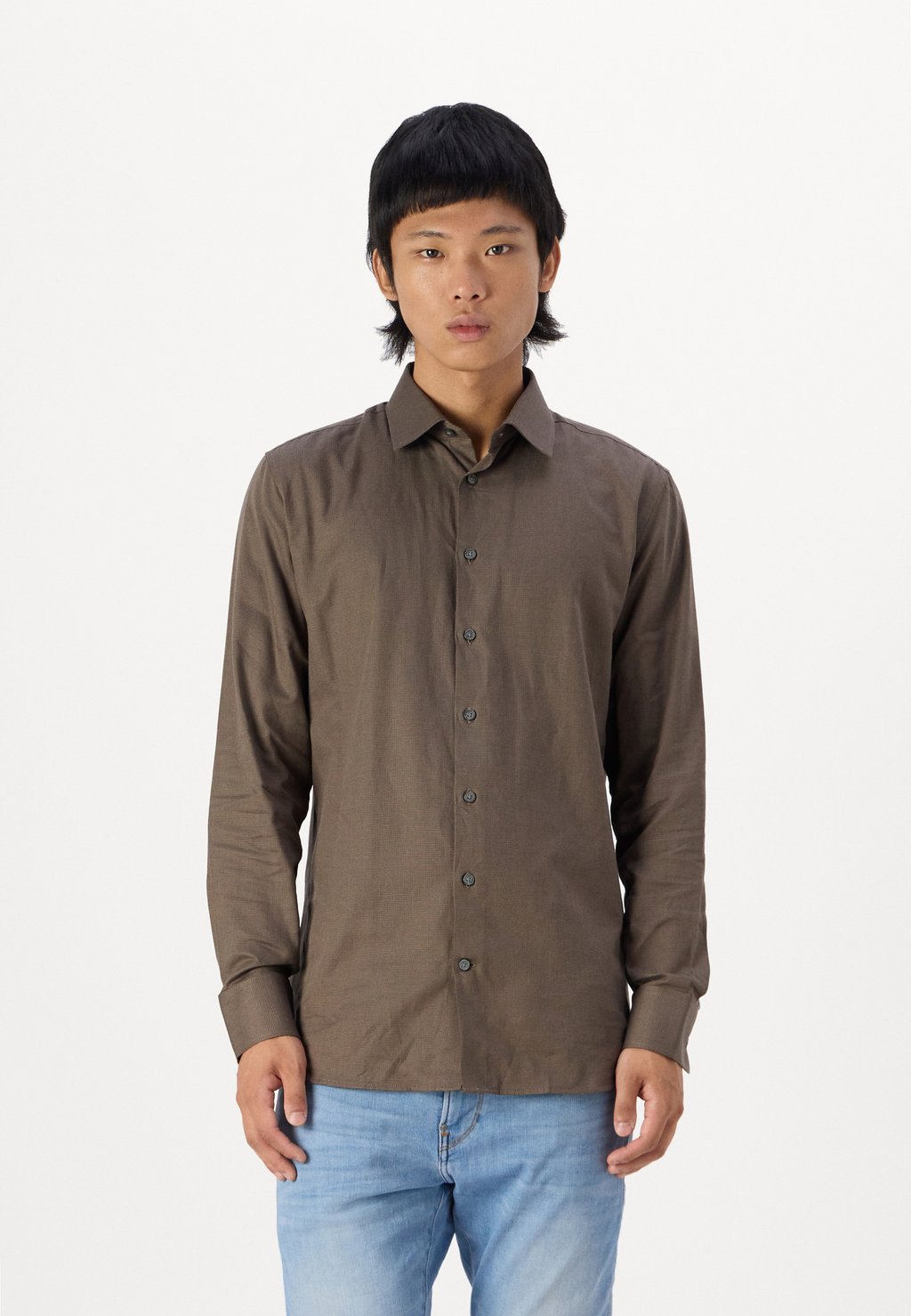 

Рубашка SLHSLIMSOHO SHIRT Selected Homme, коричневый