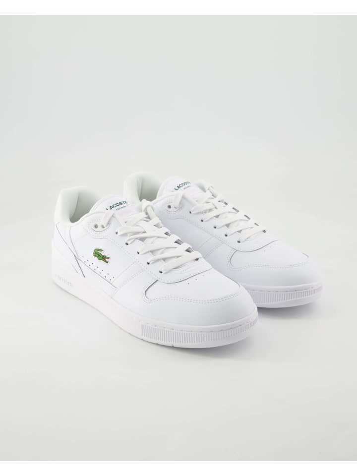 

Кроссовки на шнуровке Lacoste, белый