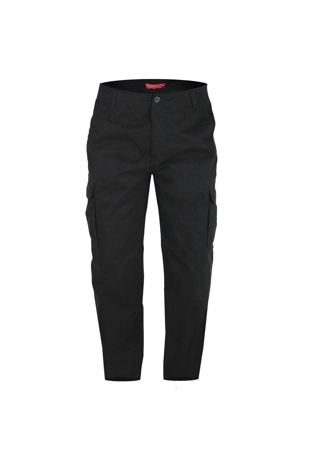 

Robert-D555 Брюки карго из персикового и стираного хлопка Duke Clothing, черный