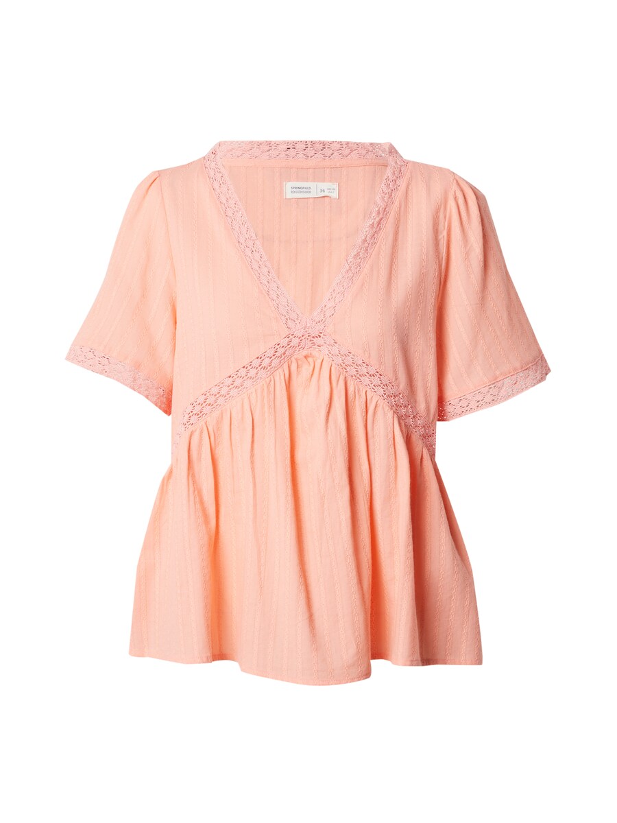 

Блузка с коротким рукавом Springfield Blouse, розовый