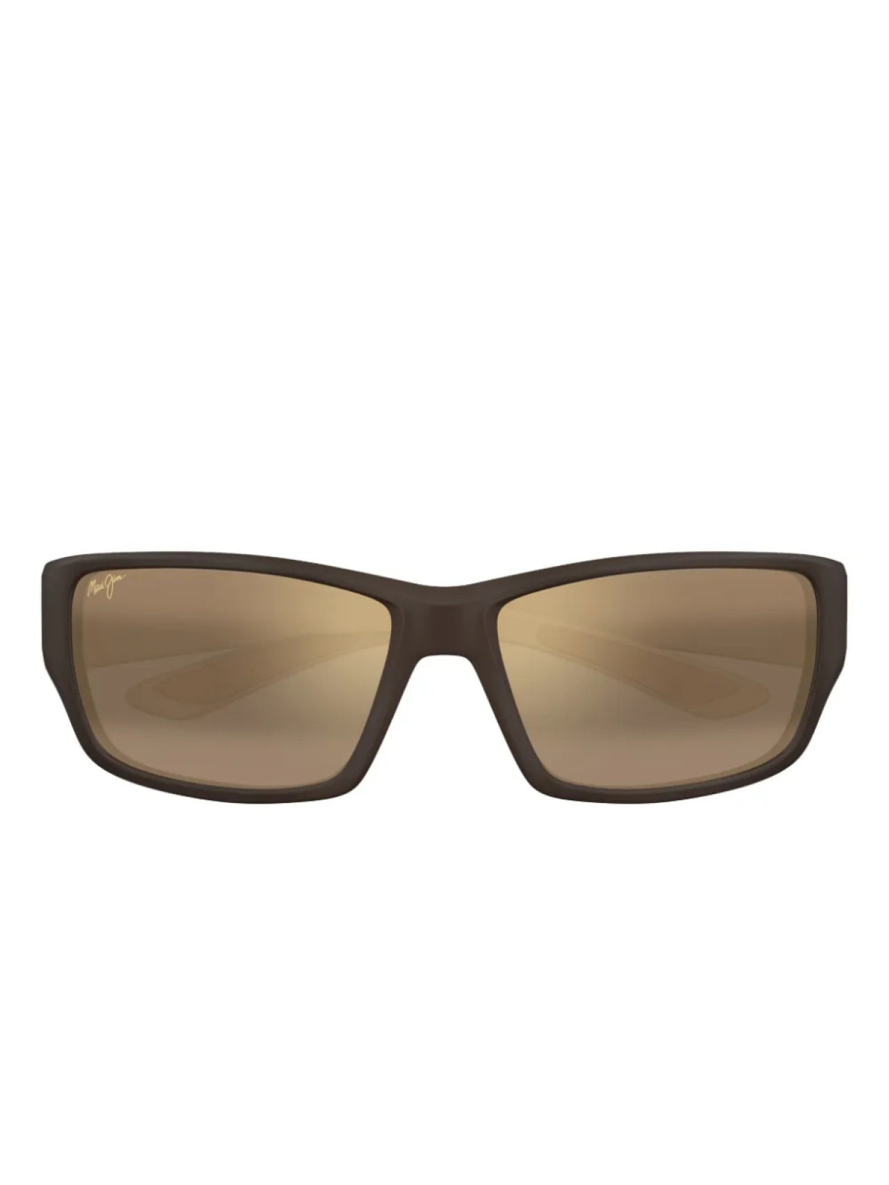 

Солнцезащитные очки Maui Jim Local Kine в прямоугольной оправе, коричневый
