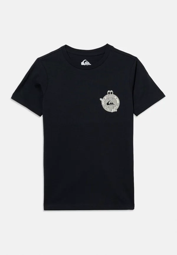 Футболка унисекс с принтом street echo Quiksilver, Anthracite — фото 3