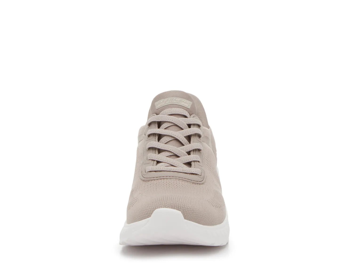 Кроссовки Skechers Hands Free Slip-Ins: BOBS Sport Squad Chaos Slip-On Sneaker - Women's, серо-коричневый — фото 2
