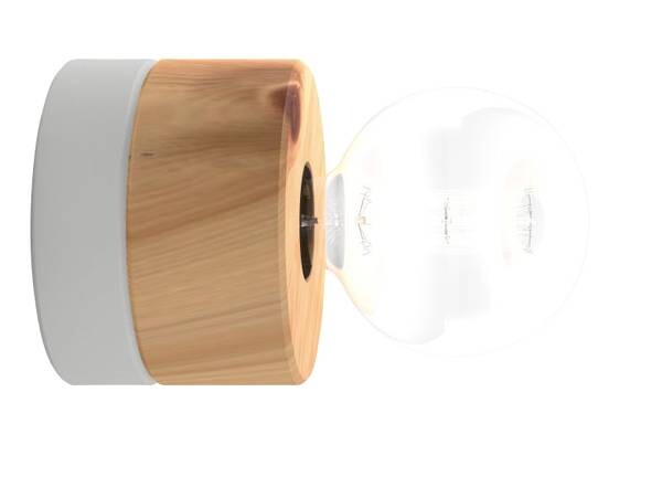 

Настенный светильник ALMUT von Wildheim aus Zirbenholz цвет zirbe und winterweiß