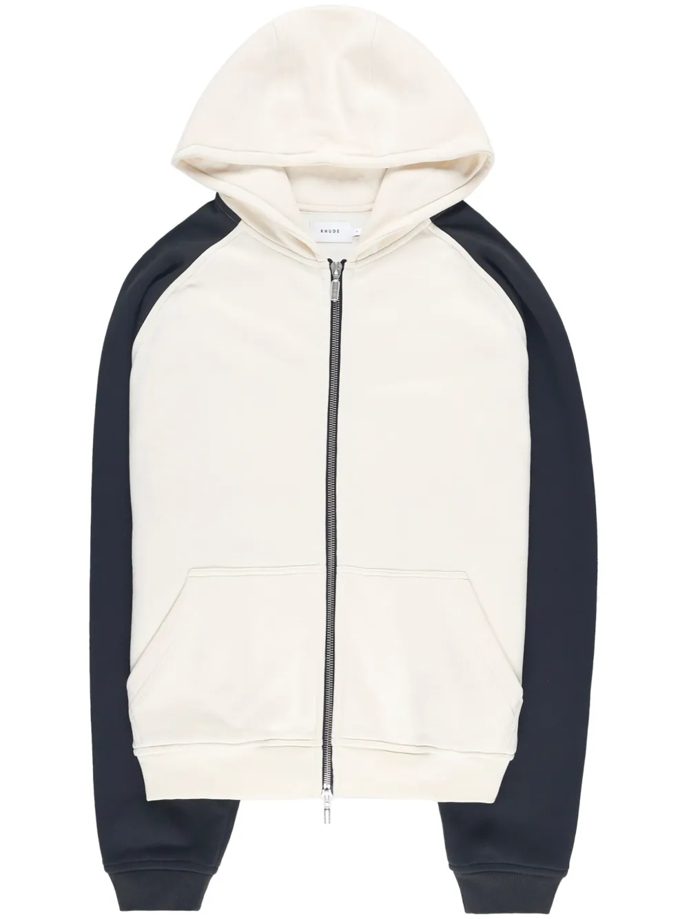 

Худи на молнии со вставками RHUDE, черный