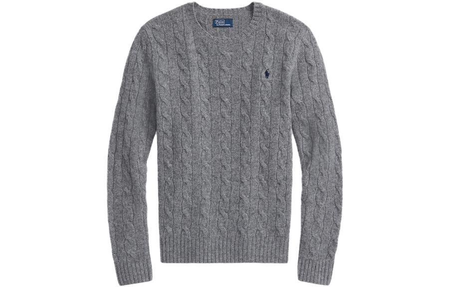 

Трикотажная женская серая футболка Polo Ralph Lauren