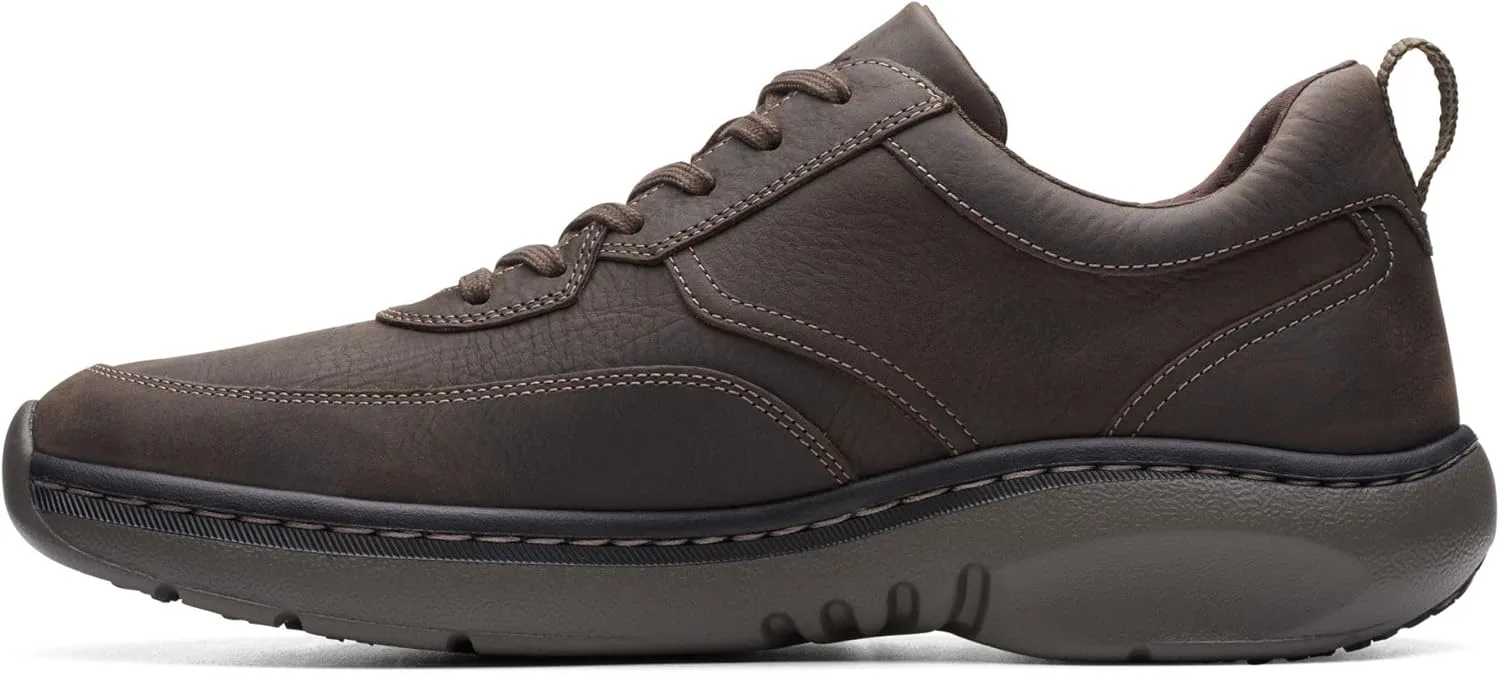 Мужские кроссовки Clarkspro и кроссовки Clarks на шнуровке, темно-коричневый — фото 3