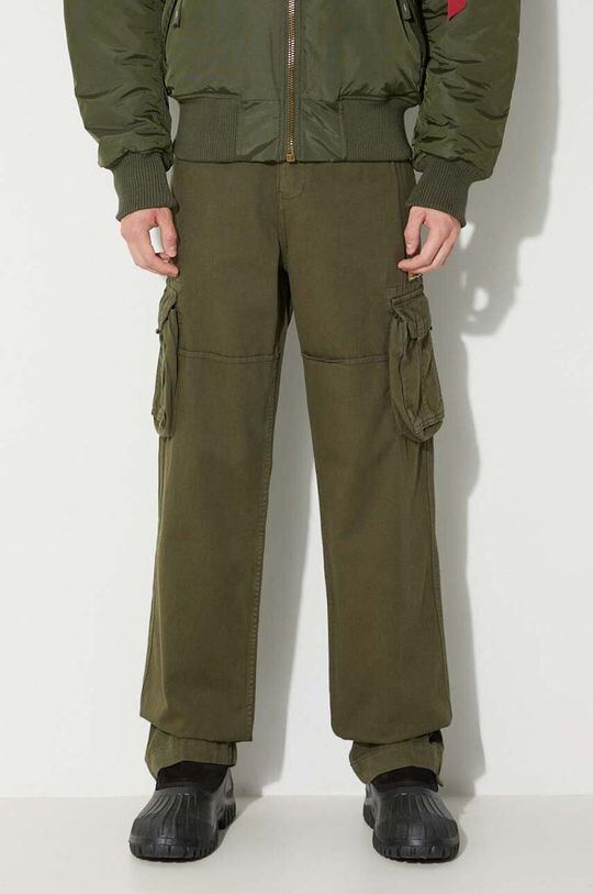 

Брюки Jet Pant из хлопка Alpha Industries, зеленый