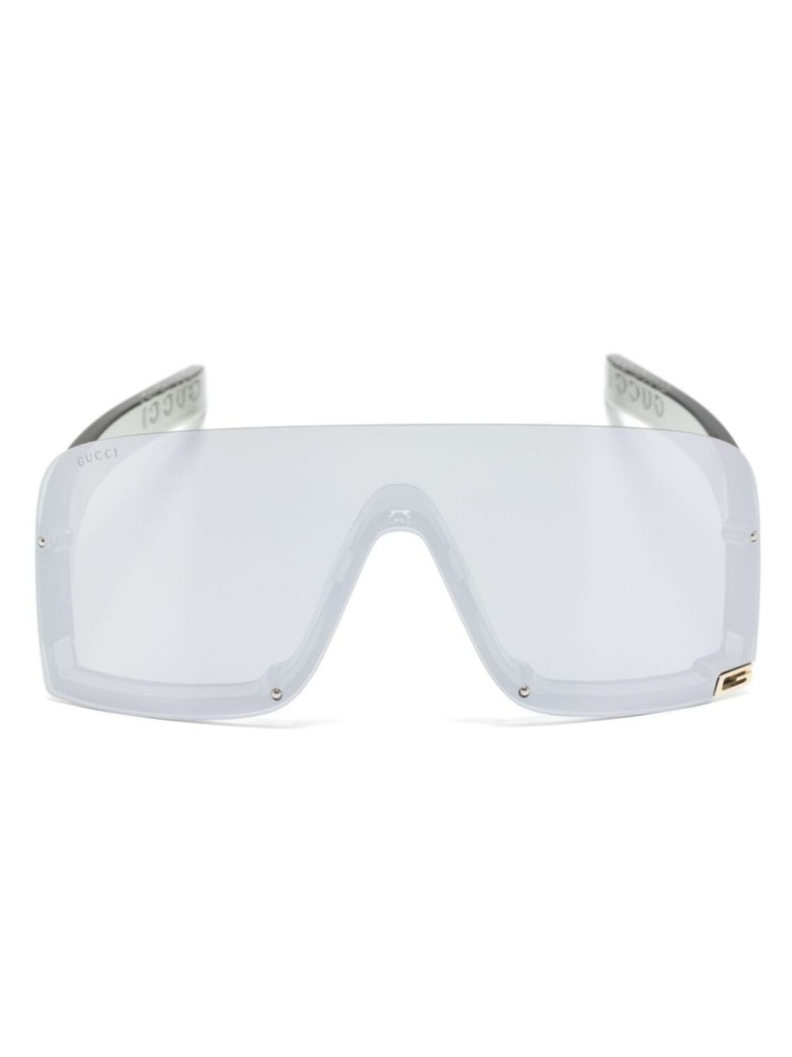 

Gucci Eyewear солнцезащитные очки с логотипом, серый