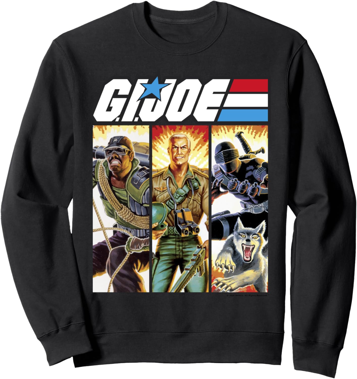 

Толстовка GI Joe Action Shot Panels G. I. Joe, черный