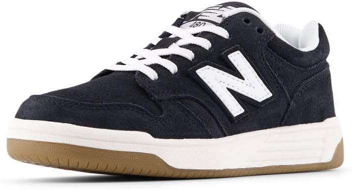 

Детские кроссовки New Balance 480 V1 на шнуровке (унисекс), белый/черный