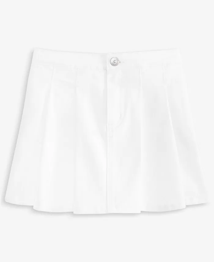 

Джинсовая юбка-шорты Little & Big Girls Cloud Epic Threads, белый