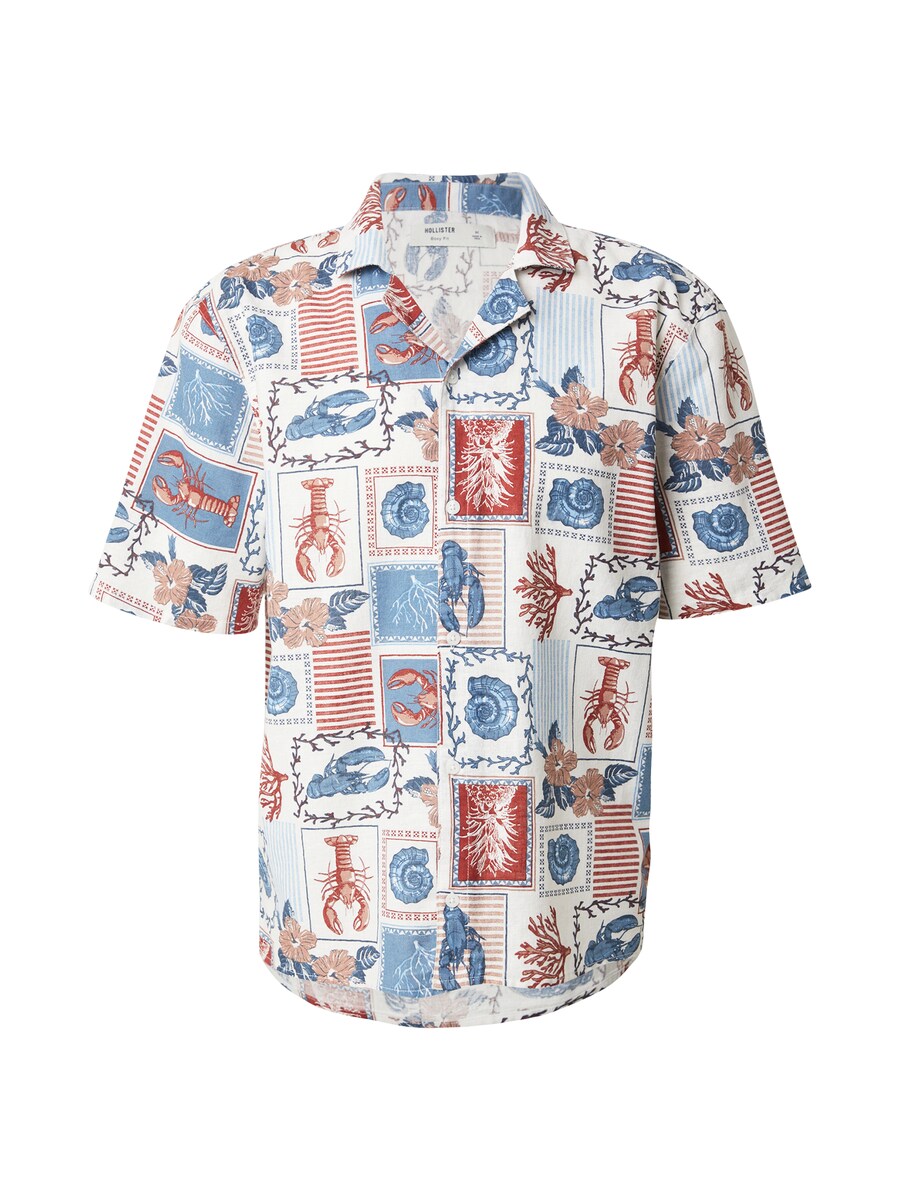 

Рубашка на пуговицах классического кроя HOLLISTER, White