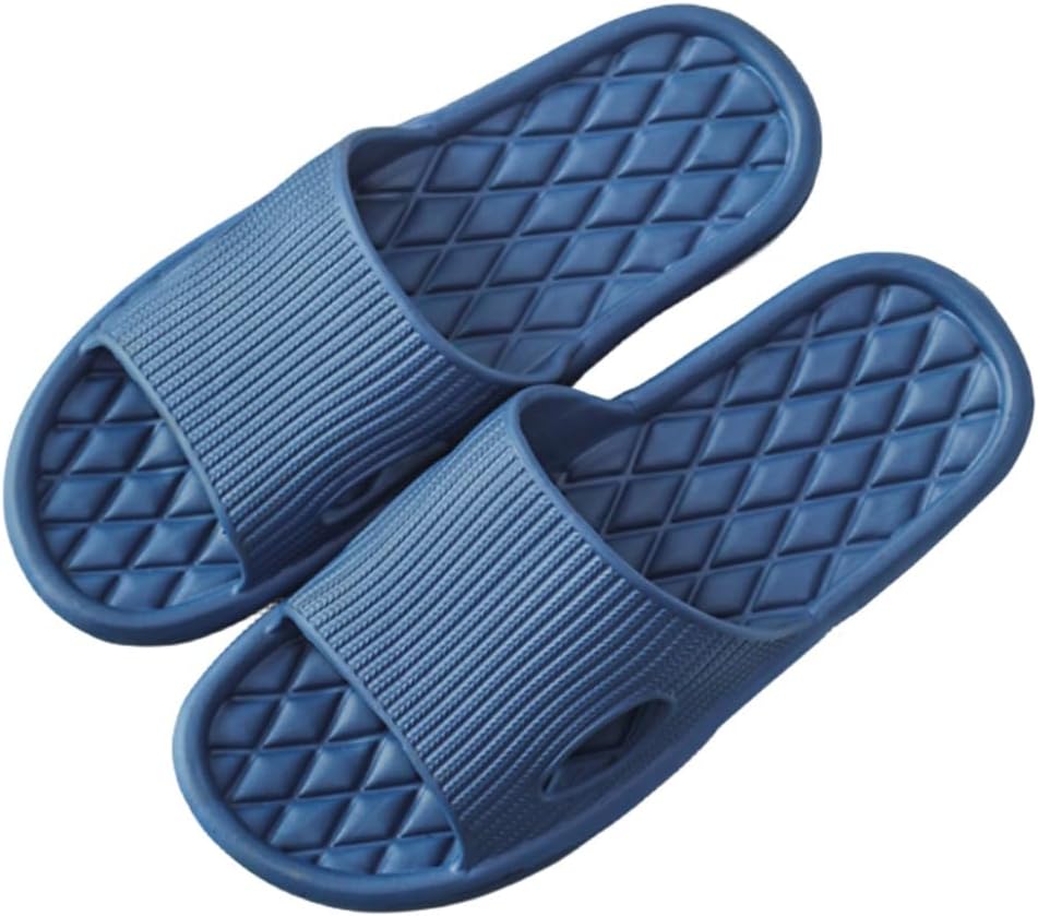 

Душевые тапочки Cliont для женщин и мужчин, шлепанцы для душа, для бассейна, нескользящие, для ванной, летние пляжные обувь, синий