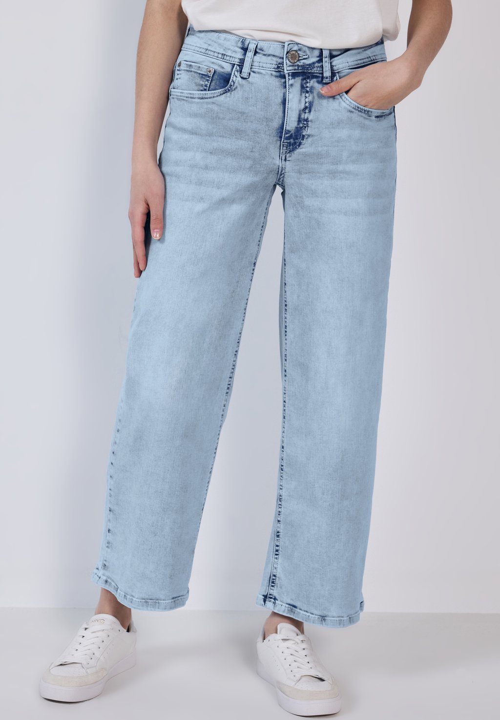 

Расклешенные джинсы Street One Studio, цвет Blau