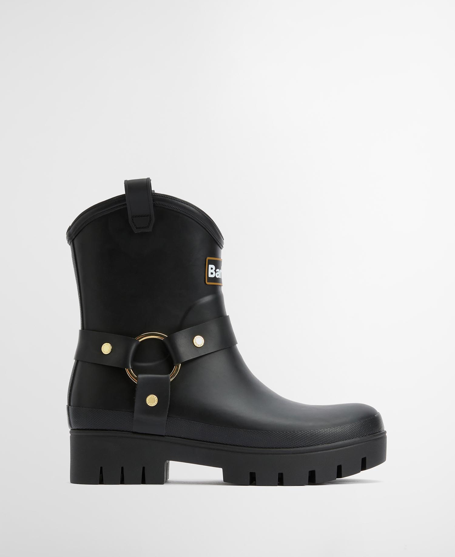 Ботинки Barbour Elley Harness Wellington, черный