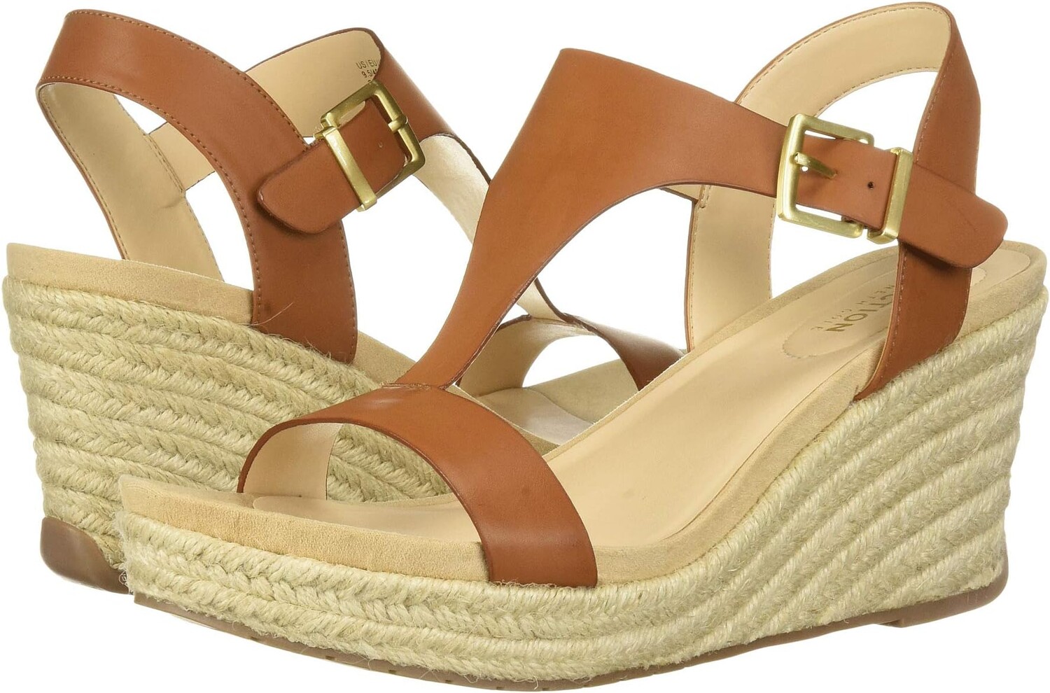 

Босоножки Card Wedge Kenneth Cole Reaction, цвет Tan Smooth