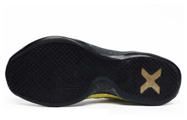 Кроссовки kobe 10 elite Nike, желтый — фото 3
