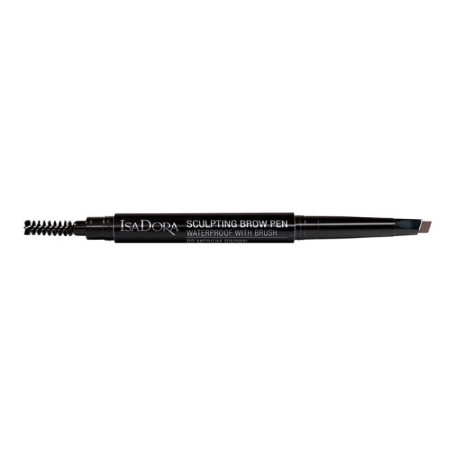 

Карандаш для бровей с кисточкой Isadora, цвет dark brown, 0,2 гр
