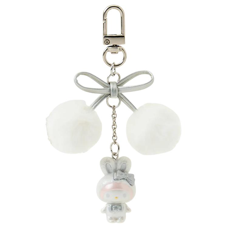 

Sanrio Металлический плюшевый аксессуар для женской сумки, серебристый