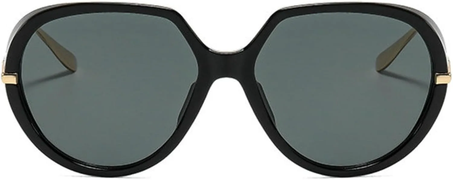 

Солнцезащитные очки Willochra большого размера в стиле «пилот», ретро-винтажные, для женщин и мужчин, модные большие круглые солнцезащитные очки-щитки UV400, C1