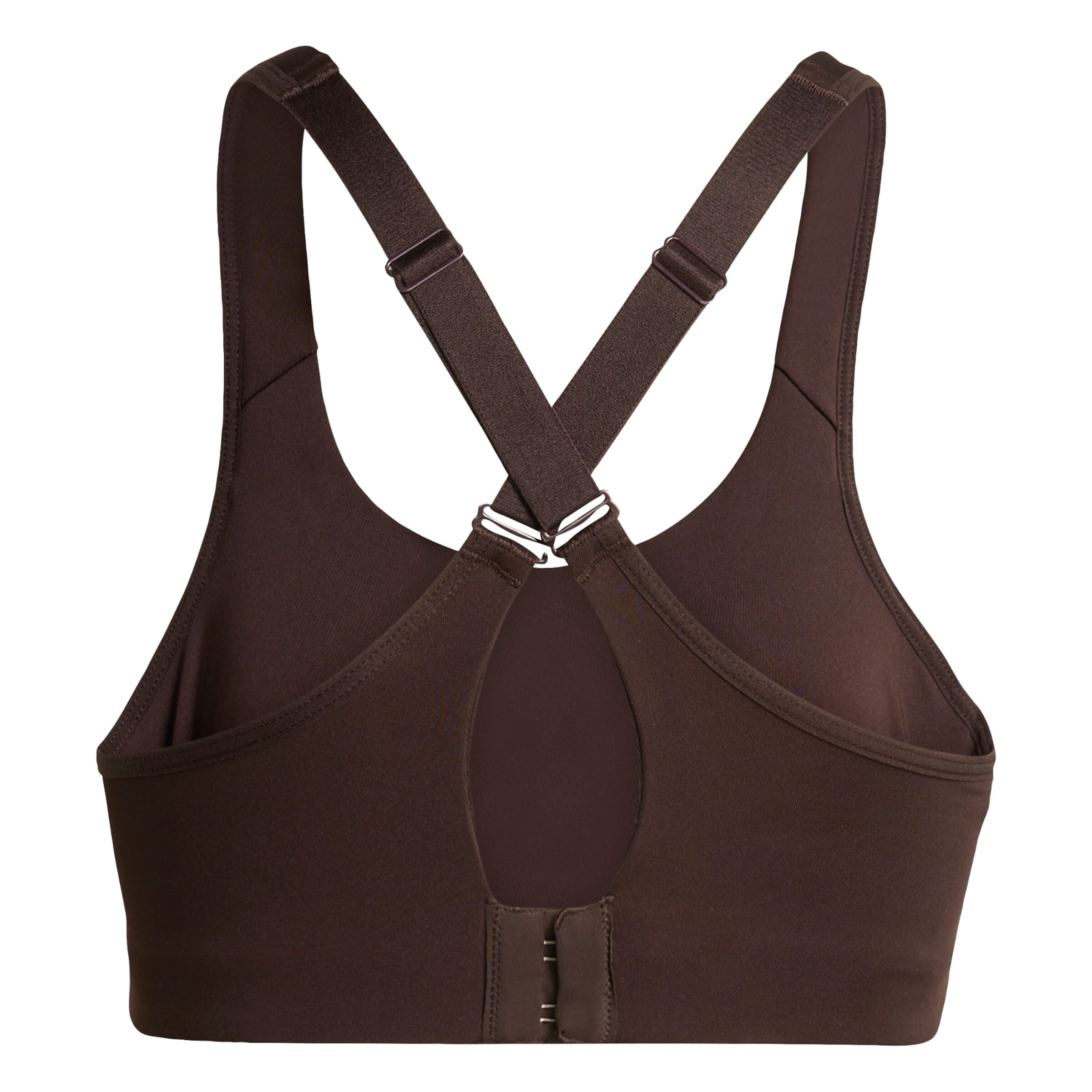 Adidas Performance Спортивный бюстгальтер-бралетт 'Optime' в цвете Chocolate — фото 2
