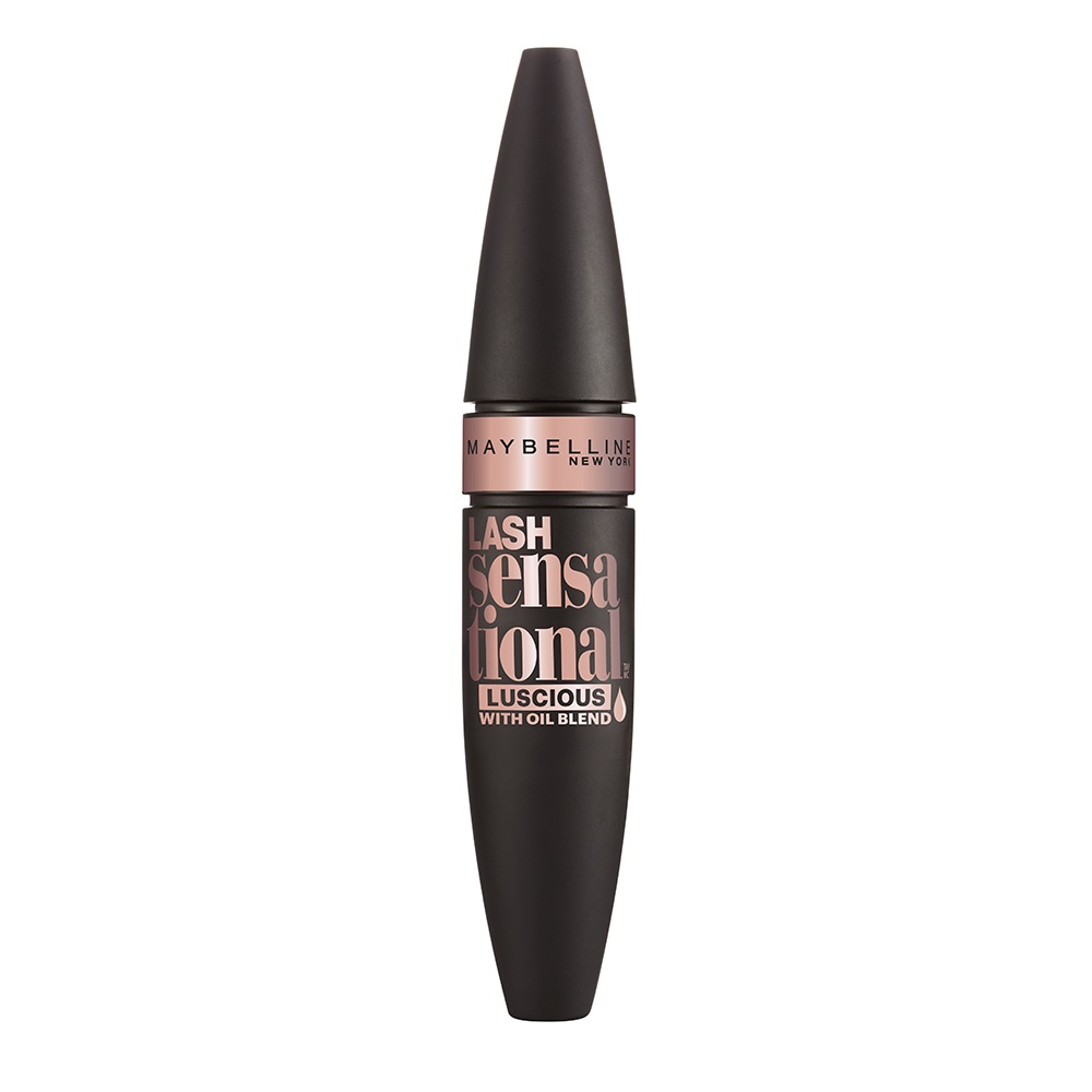

Тушь для ресниц компактный lash sensational luscious with oil blend mascara Maybelline New York, цвет 07 very black, 9.5 мл
