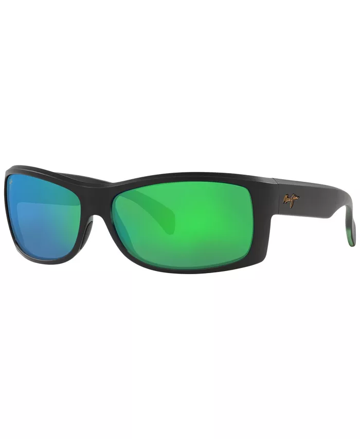 

Унисекс поляризованные солнцезащитные очки, EQUATOR 65 Maui Jim, коричневый