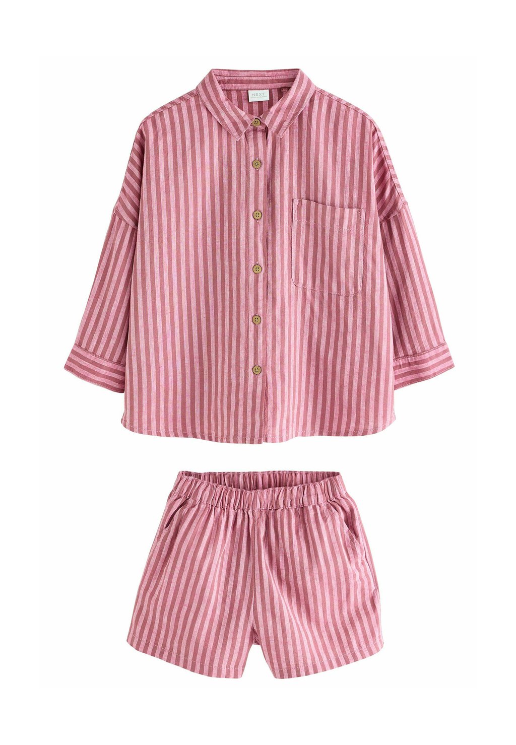 

Рубашка STRIPE SET . Next, фуксия