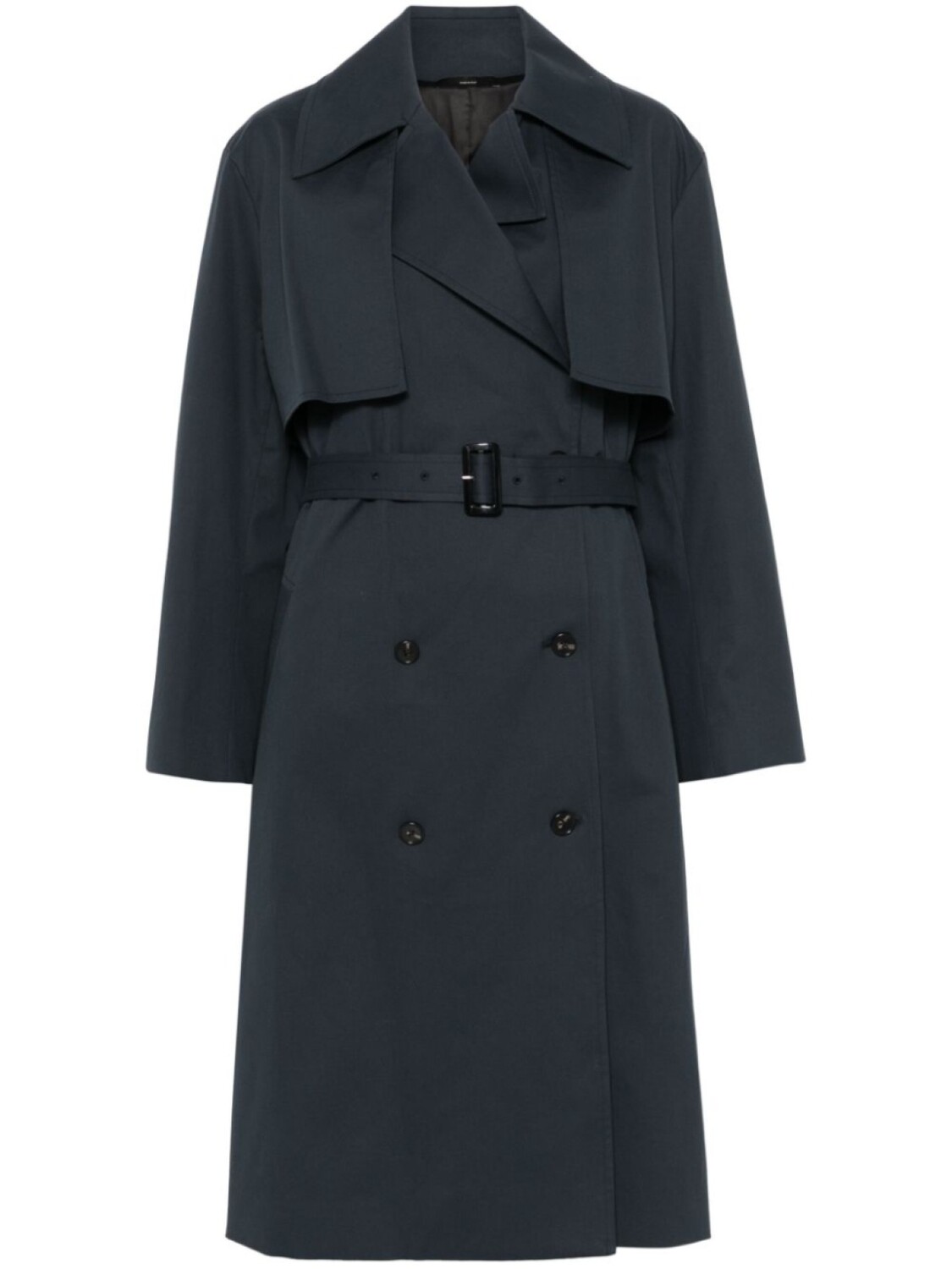 

Paul Smith двубортный тренч, синий