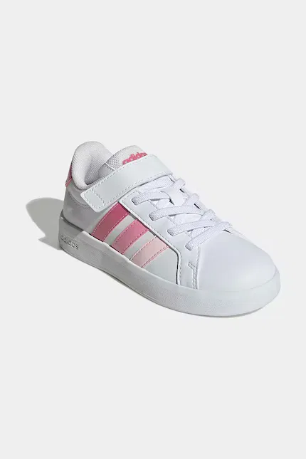 Кроссовки детские Grand Court 3.0 Adidas, белый — фото 2