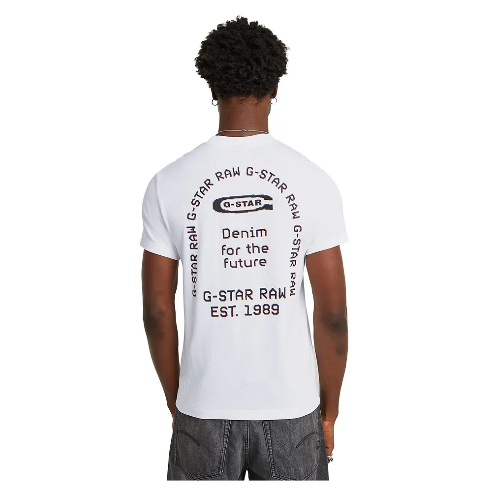 

Футболка с коротким рукавом G-Star Back Gr Arch, белый