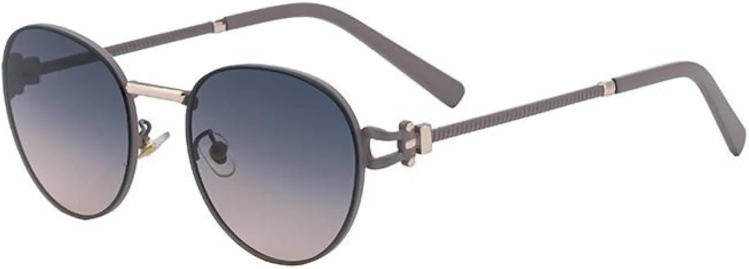 

Винтажные овальные панк-солнцезащитные очки для женщин, роскошные круглые очки для активного отдыха с защитой от УФ-излучения UV400. Модные TVTBBVV, C7greenyellow