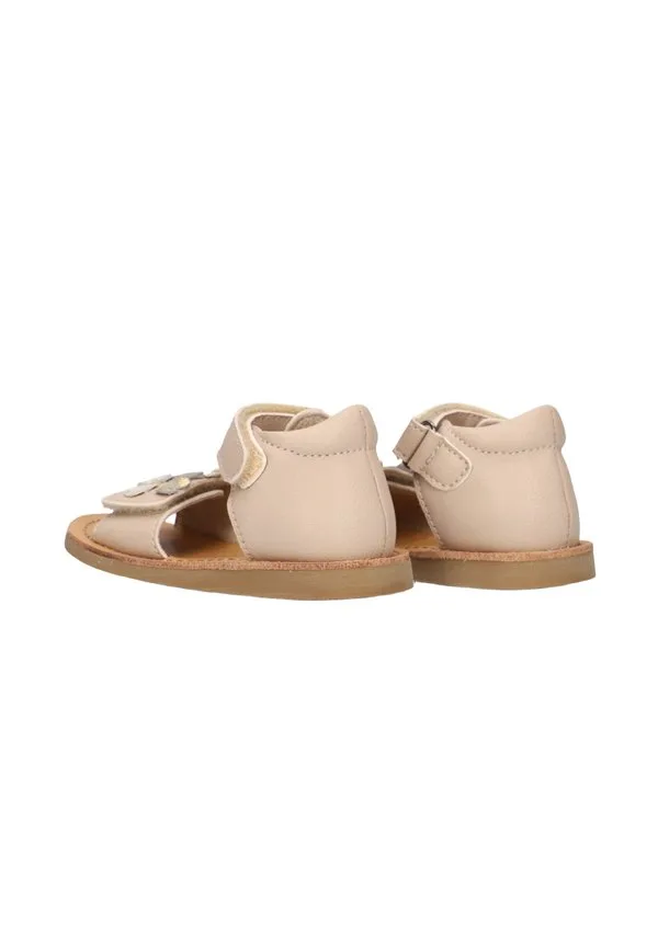 Shoesme meisjes platte сандалии cs23s009. детская обувь Shoesme, Beige Hearts — фото 3