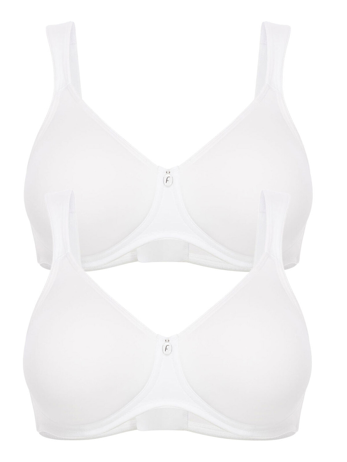 

Бюстгальтер балконет Felina 2er Pack Spacer BH ohne Bügel, цвет weiss weiss