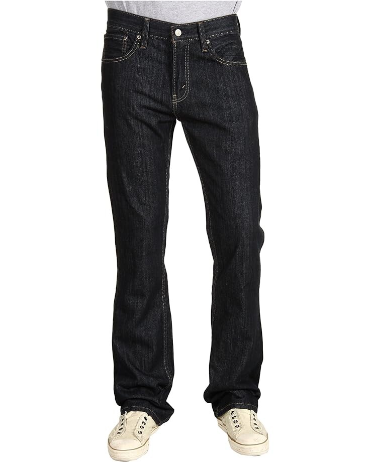 Джинсы Levi’s 527 Slim Bootcut, темно-синий деним классический