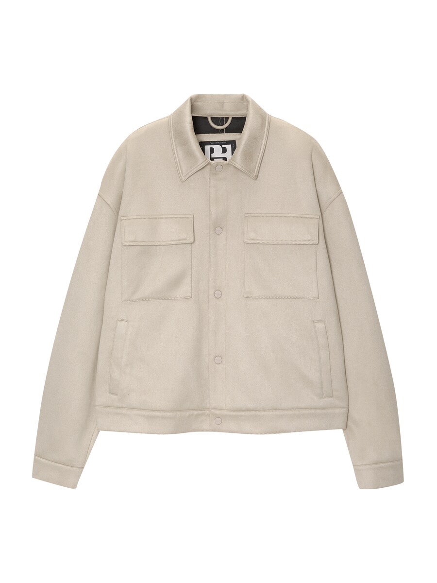 

Всесезонная куртка Pull&Bear Between-Season Jacket, песочный