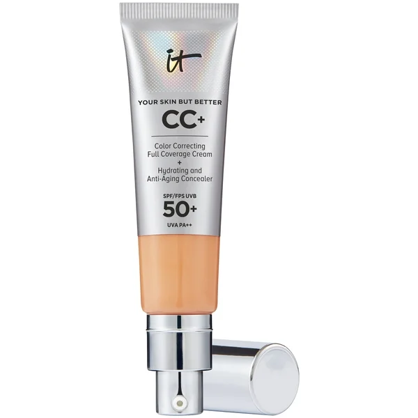 

Cc+ антивозрастная увлажняющая основа spf 50 It Cosmetics, 32 мл., цвет neutral tan