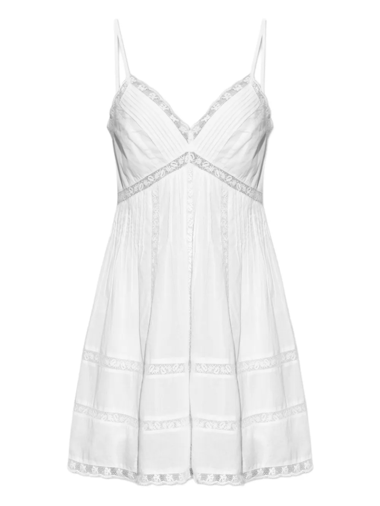 

Мини-платье Docila LoveShackFancy, белый