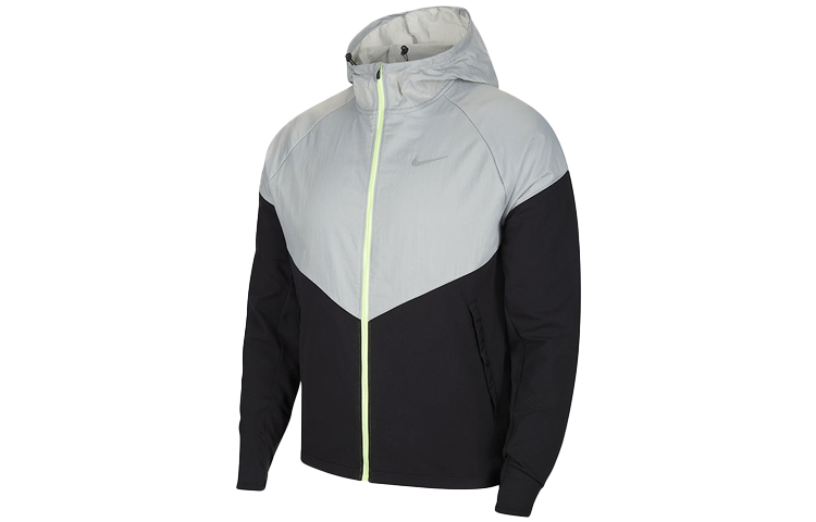 

Nike Мужская куртка черно-серая, Black Gray