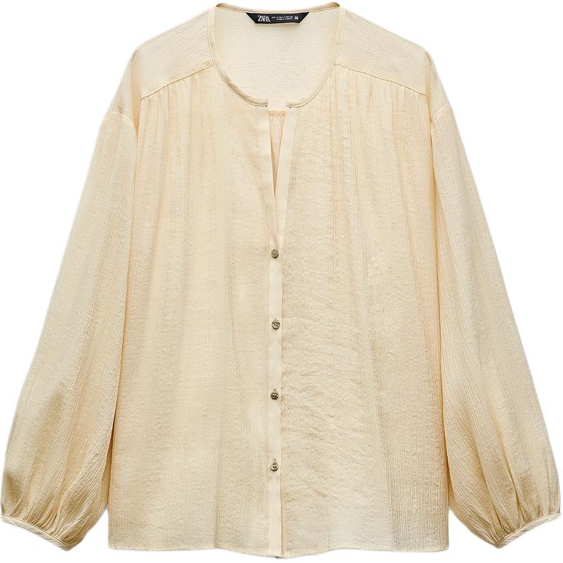 

Футболка женская белая ZARA, Raw White