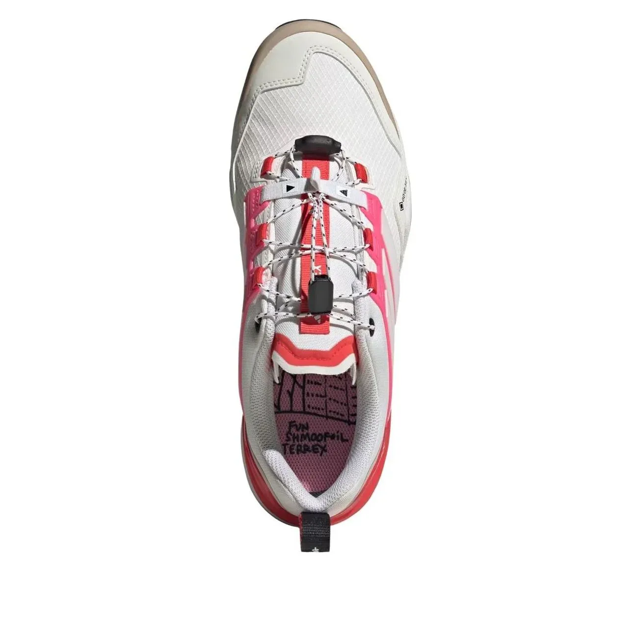 Кроссовки Adidas Terrex Shmoofoil Skychaser Gore-Tex 'Bliss Pink Cloud White' — фото 2