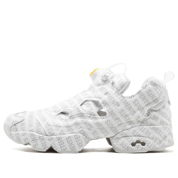 

Кроссовки vetements x instapump fury 'emoji' Reebok, белый