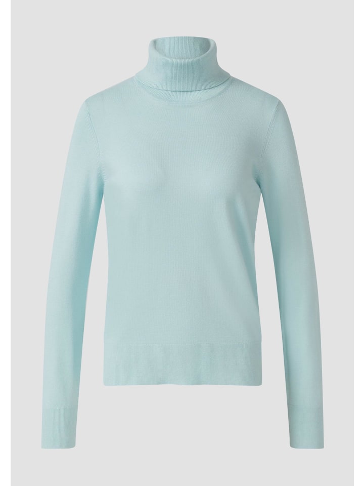 

Вязаный свитер цвета 6439_светло-бирюзовый s.Oliver