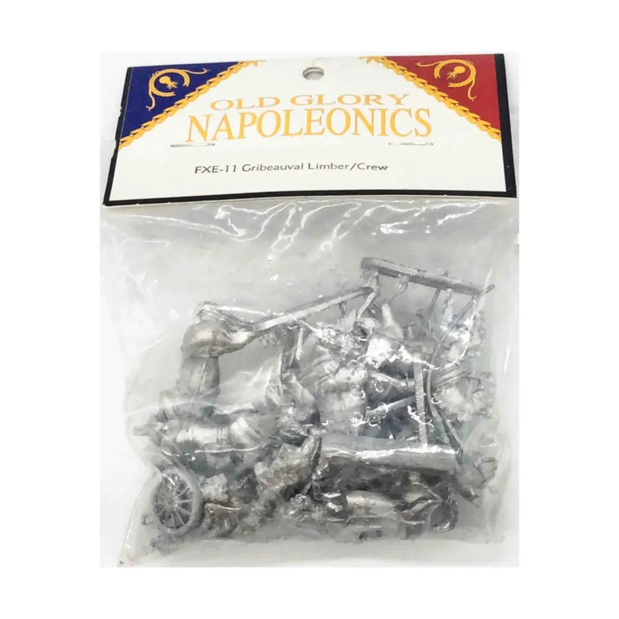 

Грибоваль Лимбер с экипажем, Napoleonic - French Equipment (25mm)