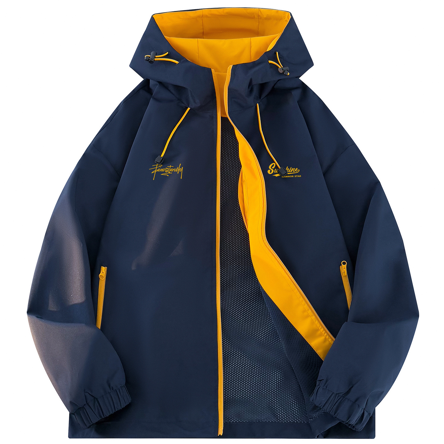 

Куртка Unisex Hooded Moderate Others WARRIOR, темно-синий