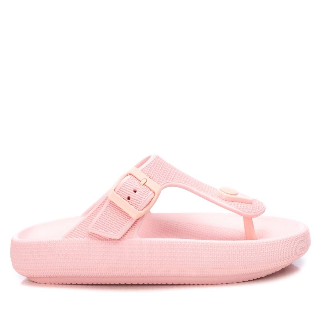 Женские резиновые шлепанцы сандалии от XTI_, цвет light/pastel pink