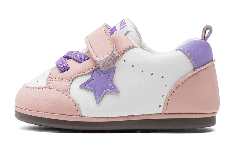 Low top Toddler Shoes Infant And Toddler EBMINI, бежевый розовый — фото 3