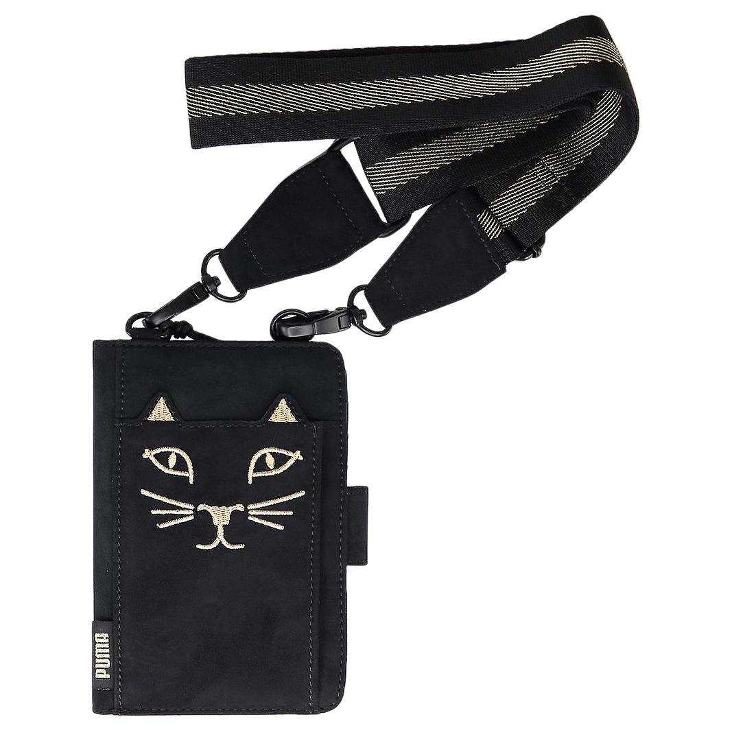 

PUMA Сумка через плечо из ткани женская черная